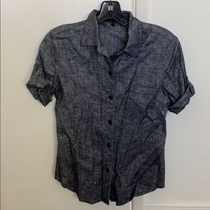 Chambray shirt by theory button down